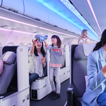 Airspace cabin with passengers Airspace cabin with passengers