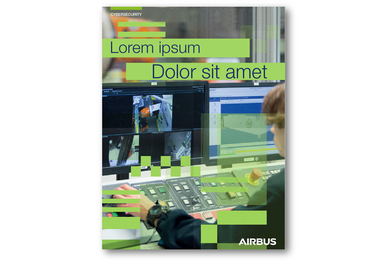 Example of an Airbus CyberSecurity brochure title