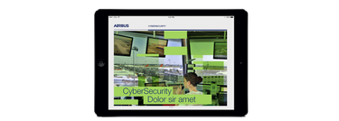 Example of an Airbus CyberSecurity website