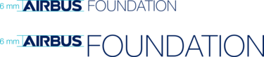 Airbus logo 6 mm minimum height
