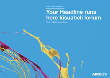 Leadership University descriptor position on posters