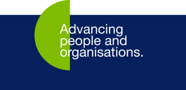 Layout example combining shape and typography Layout example combining shape and typography