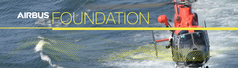 Airbus Foundation's LinkedIn header