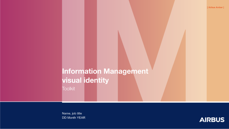 Key line on a title presentation