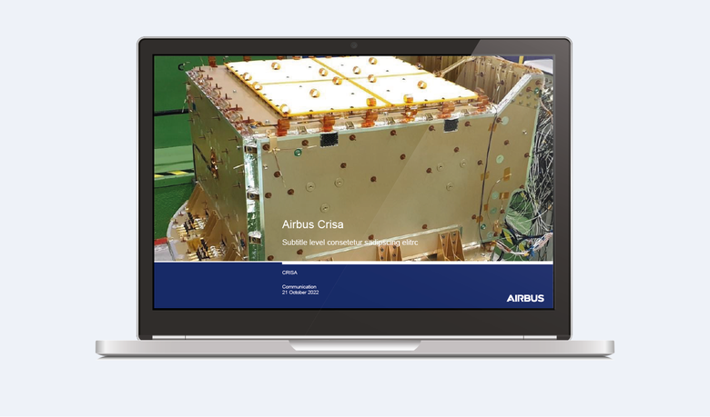 Airbus Crisa Slides example